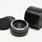 3-Piece Combo Jagar 28mm f2.8 and 80-200mm f4.5 + 2X converter, Canon FD