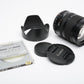 Panasonic Vario Elmarit 14-50mm f2.8-3.5, w/UV, Caps, Hood, 4/3 Mount, Nice!