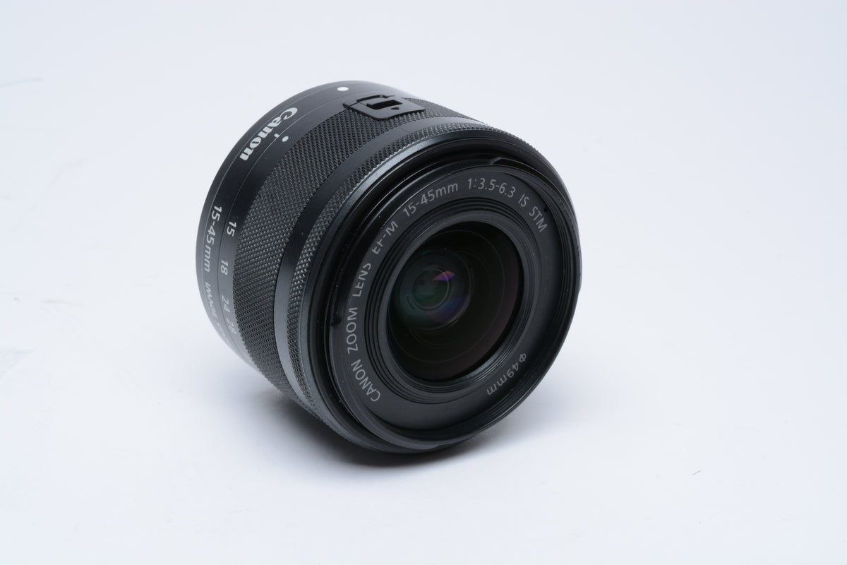 Canon EOS M6 Mirrorless Camera w/ EF-M 15-45mm f3.5-6.3 IS STM++