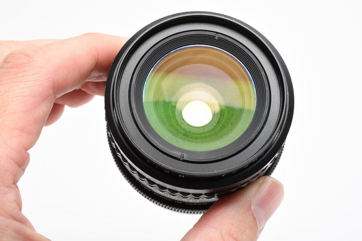 Focal MC Auto 28mm F2.8 Wide Angle Lens for Minolta MD Mount w/Caps, Good, Read*