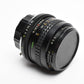 Focal MC Auto 28mm F2.8 Wide Angle Lens for Minolta MD Mount w/Caps, Good, Read*