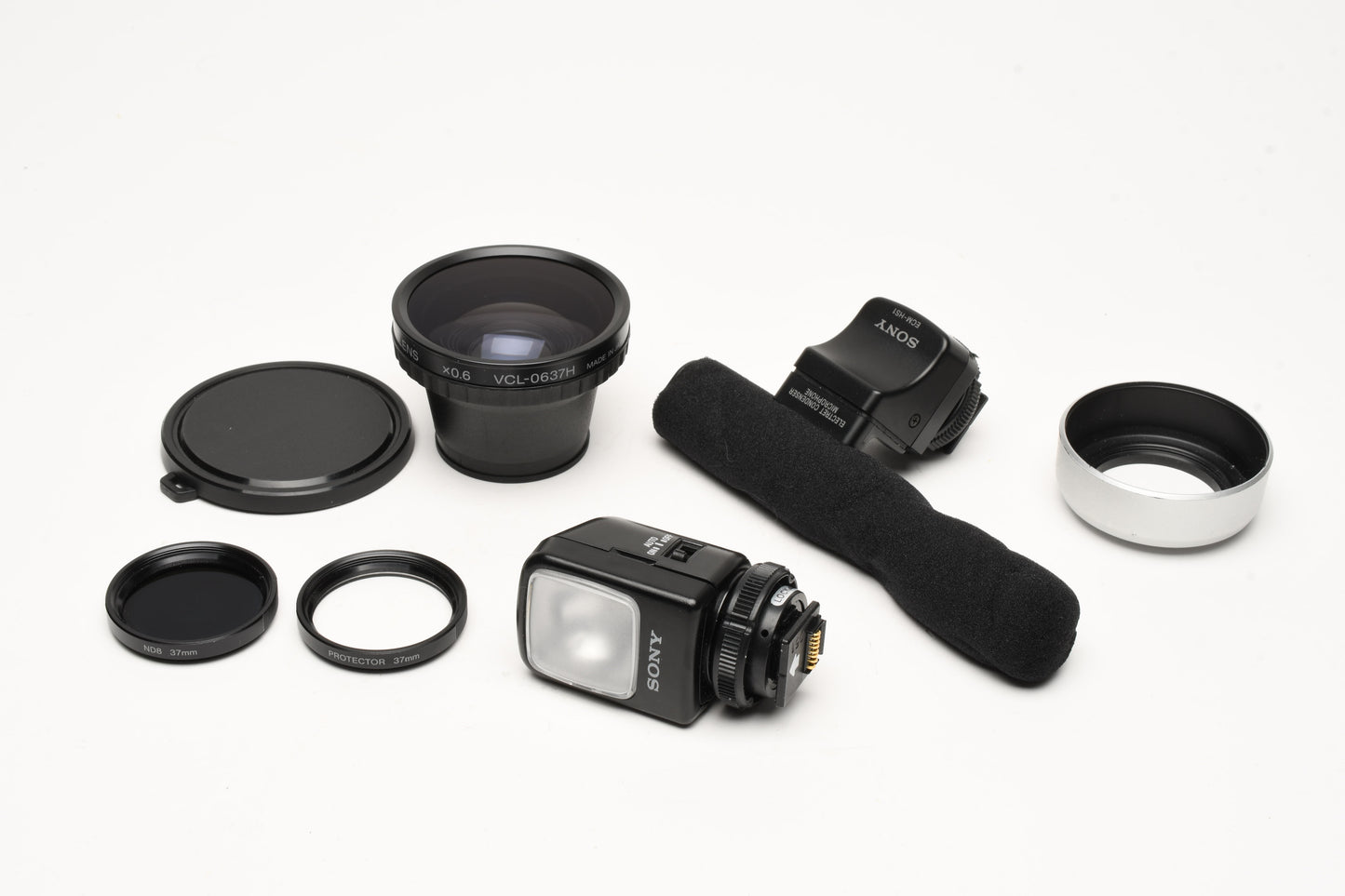 Sony DCR-PC110 Mini DV Camcorder large Bundle, Mic+Light+Case+++ Tested