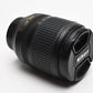 Nikon AF-S 18-105mm f3.5-5.6G ED DX VR zoom lens, caps, clean, Nice