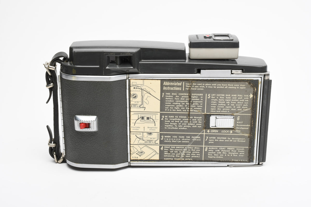 Polaroid Land camera Model 160 w/Polaroid Exposure Meter, clean, Vintage