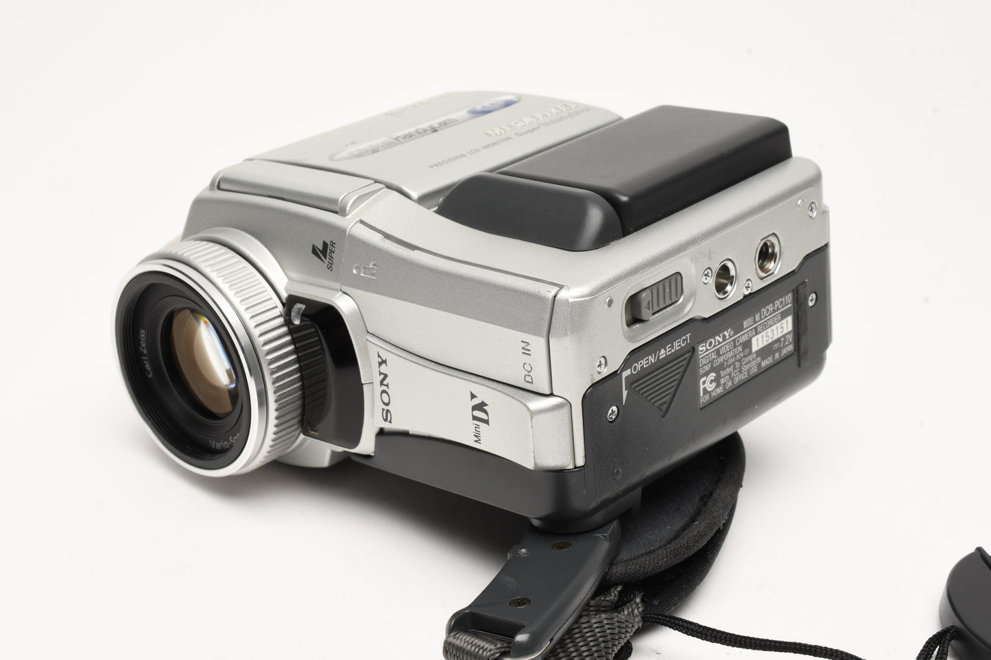 Sony DCR-PC110 Mini DV Camcorder large Bundle, Mic+Light+Case+++ Tested