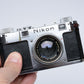 Nikon S 35mm rangefinder MIOJ w/Nikkor-H 5cm f2, Collector, Needs CLA