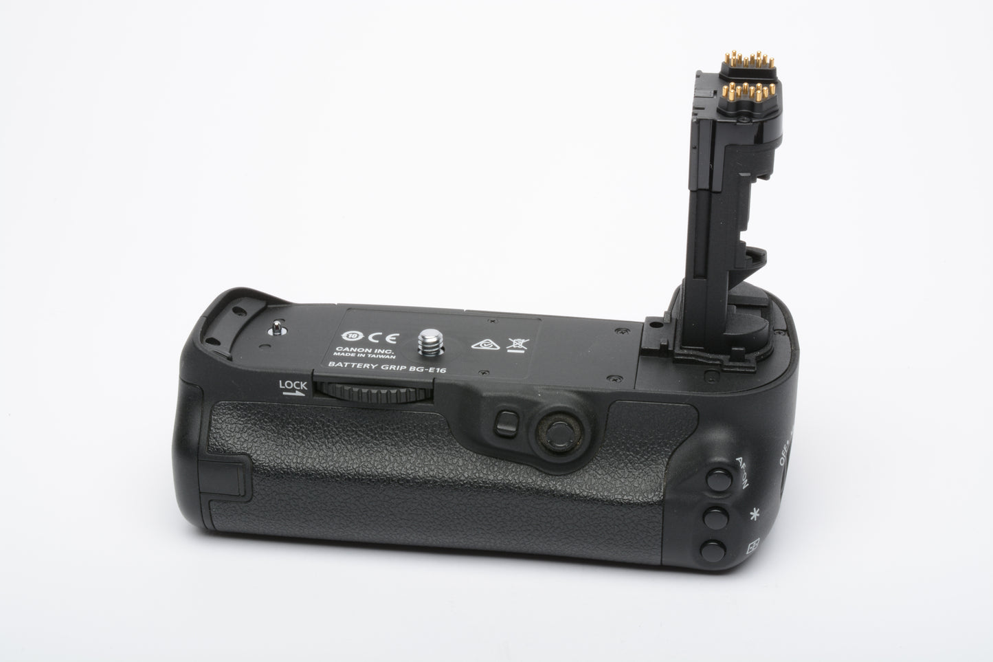 Canon BG-E16 battery Grip w/AA & Lithium chambers, instructions, very clean