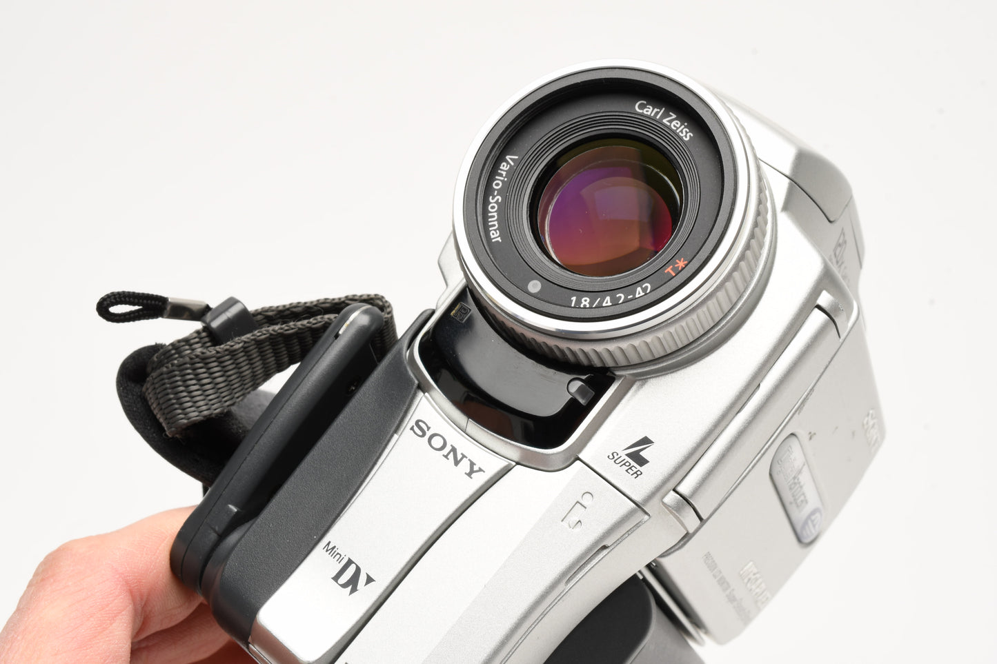 Sony DCR-PC110 Mini DV Camcorder large Bundle, Mic+Light+Case+++ Tested