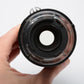 Vivitar MF 75-205mm f3.8 MC Macro Focusing zoom lens for Nikon AI, Caps