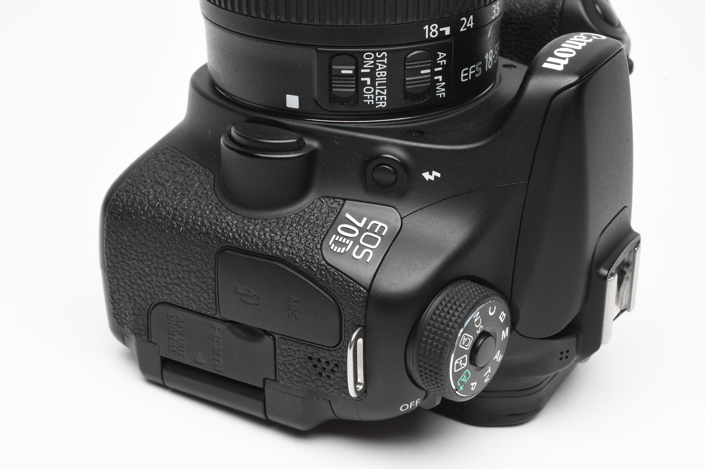 Canon EOS 70D DSLR w/EFS 18-55mm IS STM, Only 20K Acts, Great!