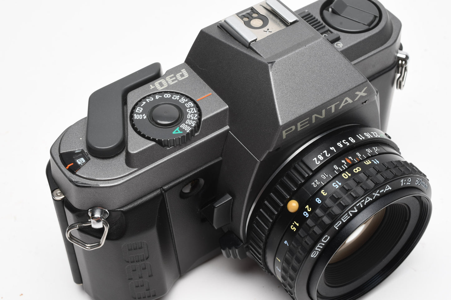 Pentax P30T 35mm SLR w/50mm f2 lens, Tested, Great condition