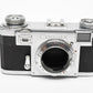 Zeiss Ikon Contax IIa Rangefinder Camera Body Only Black Dial *Parts/Repair