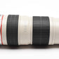 Canon EF 70-200mm f4L USM zoom lens, caps, tested, nice!