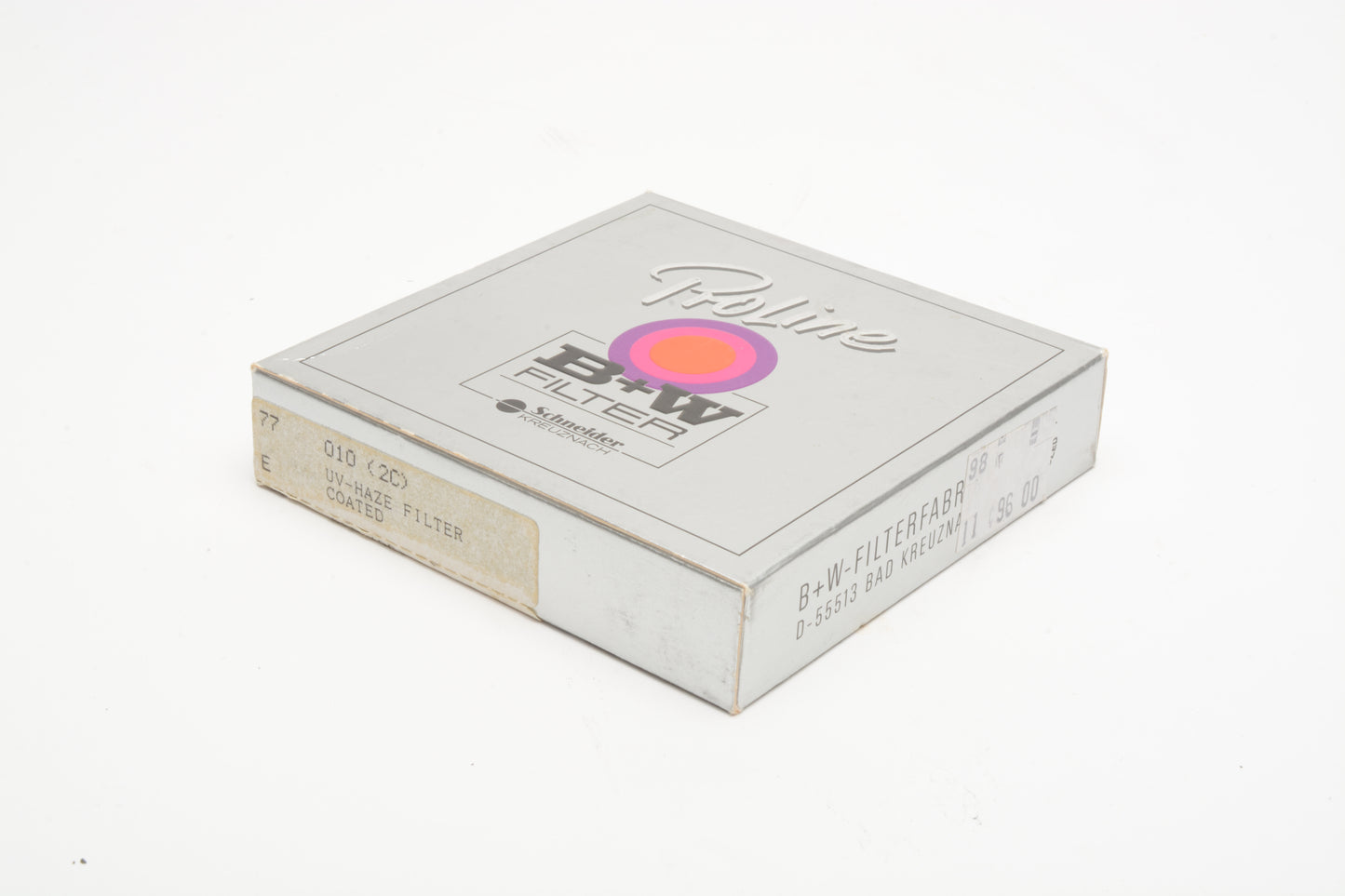 B+W Proline 77E 010 UV filter, NIB