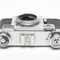 Zeiss Ikon Contax IIa Rangefinder Camera Body Only Black Dial *Parts/Repair