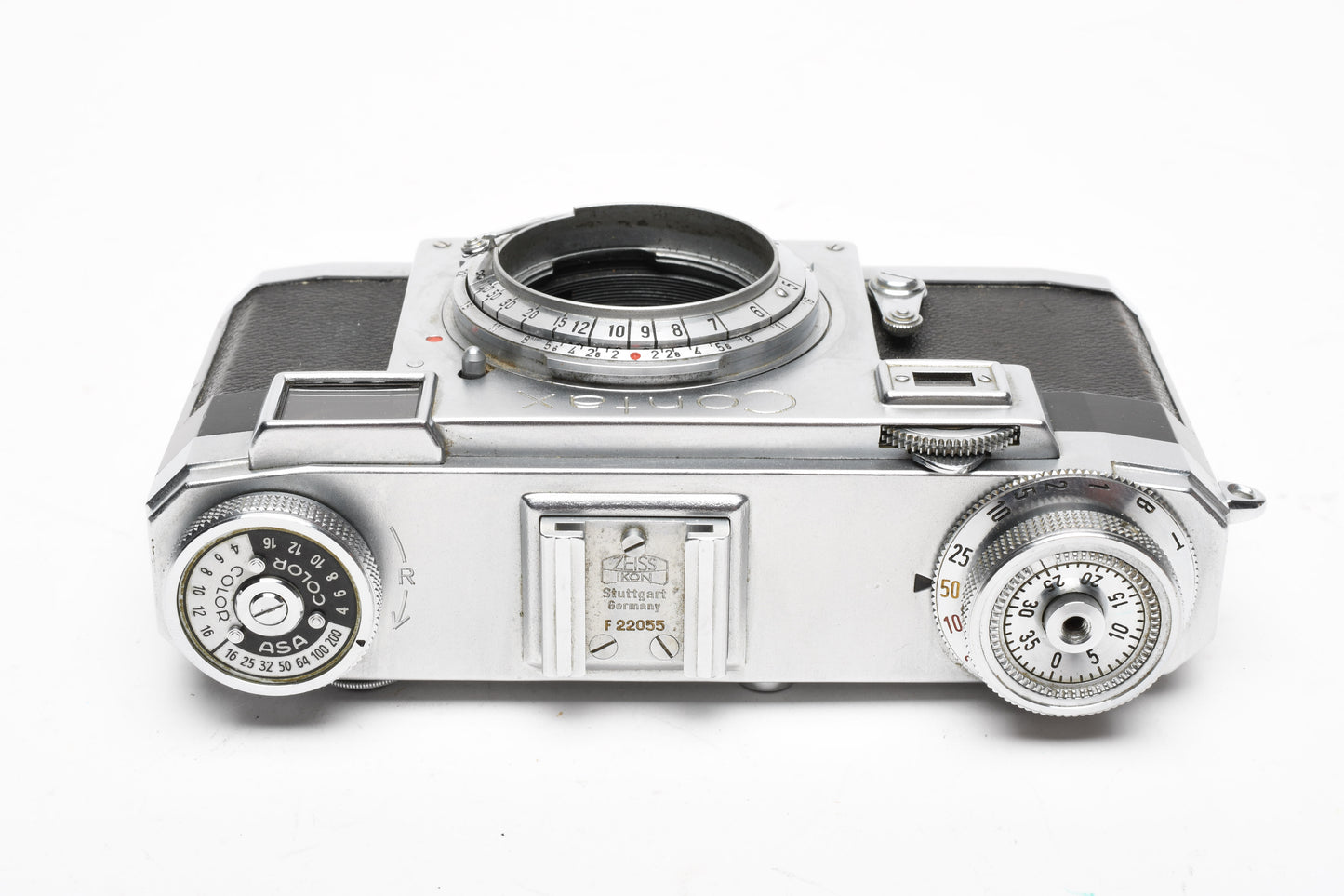 Zeiss Ikon Contax IIa Rangefinder Camera Body Only Black Dial *Parts/Repair