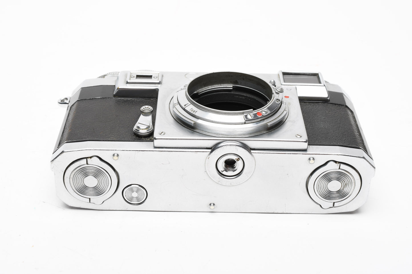 Zeiss Ikon Contax IIa Rangefinder Camera Body Only Black Dial *Parts/Repair