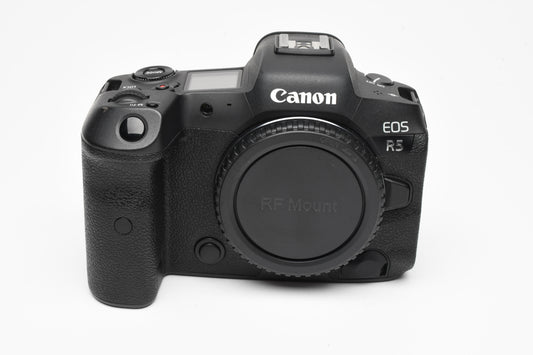 Canon EOS R5 Mirrorless body, batt+charger ≤25,000 Acts, Clean!