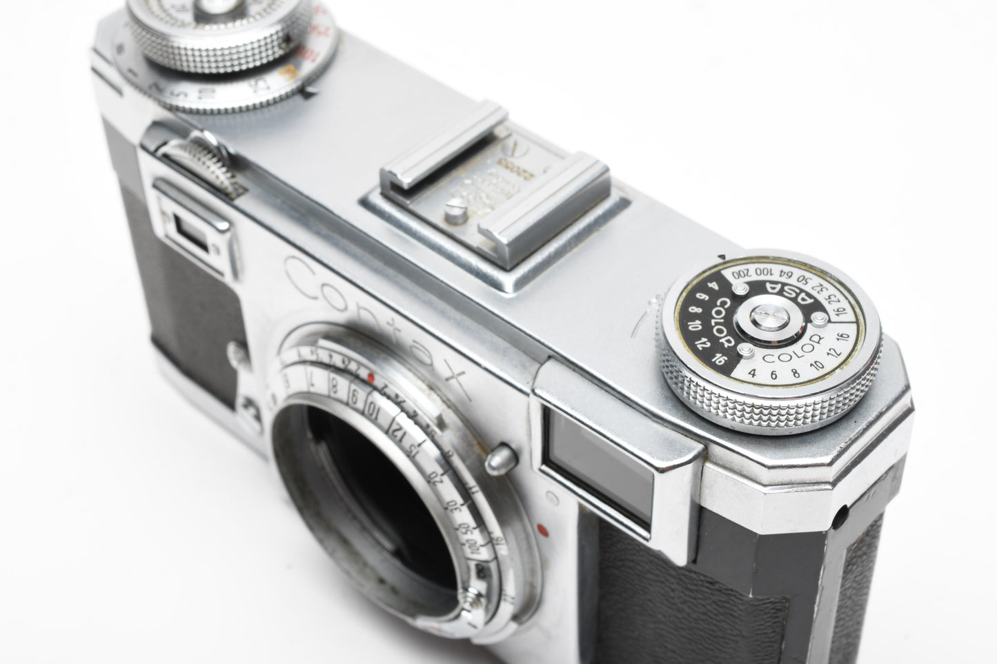 Zeiss Ikon Contax IIa Rangefinder Camera Body Only Black Dial *Parts/Repair