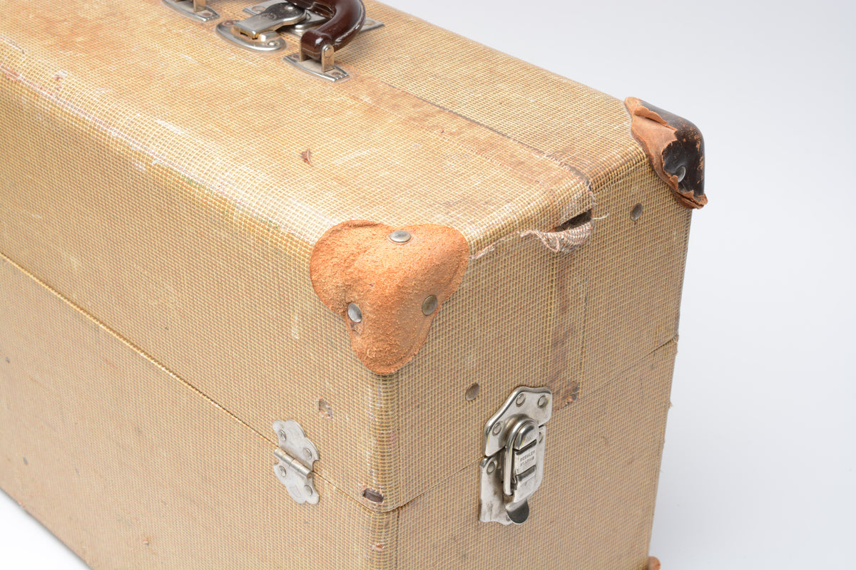4x5 camera case, Vintage, Great design, ~19.5 x 9 x 14", w/Key