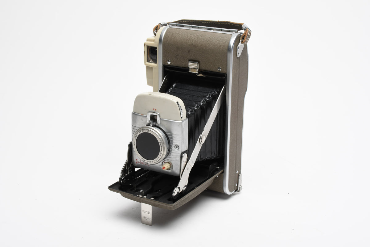 Polaroid Land camera Model 80B, w/Wink light and Light Reducer Vintage