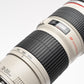 Canon EF 70-200mm f4L USM zoom lens, caps, tested, nice!