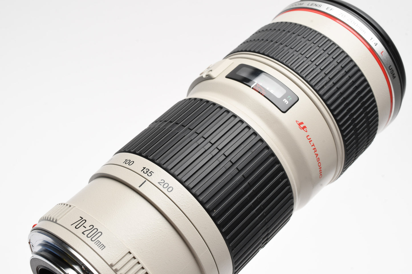 Canon EF 70-200mm f4L USM zoom lens, caps, tested, nice!