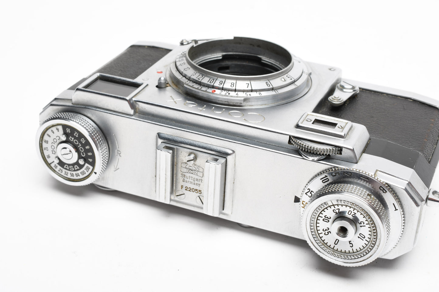Zeiss Ikon Contax IIa Rangefinder Camera Body Only Black Dial *Parts/Repair