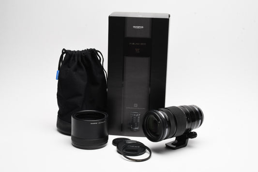 Olympus OM System M.Zuiko 40-150mm f2.8 PRO Lens, UV, Boxed, Sharp!