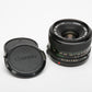 Canon FD 28mm f/2.8 Wide Angle Lens w/Caps