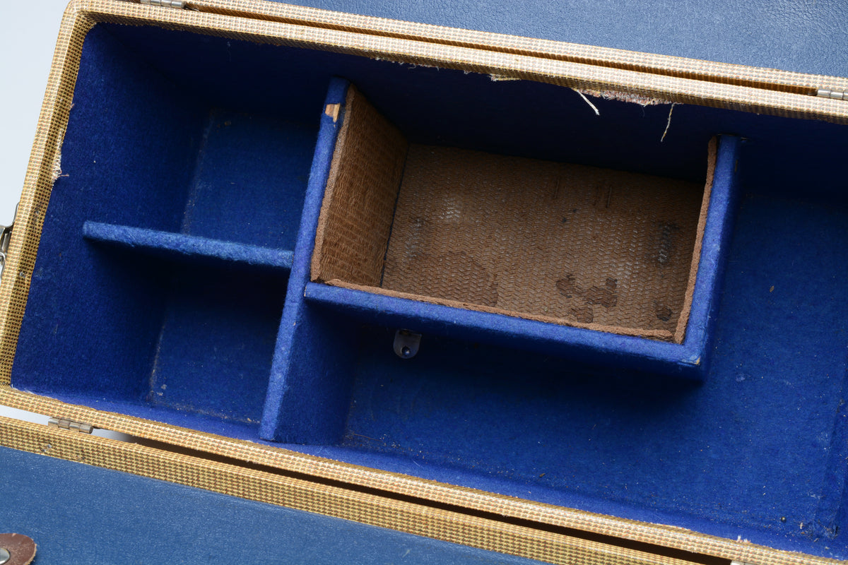 4x5 camera case, Vintage, Great design, ~19.5 x 9 x 14", w/Key