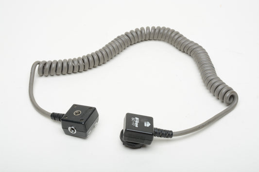 Nikon SC-17 TTL coiled cable, tested, great