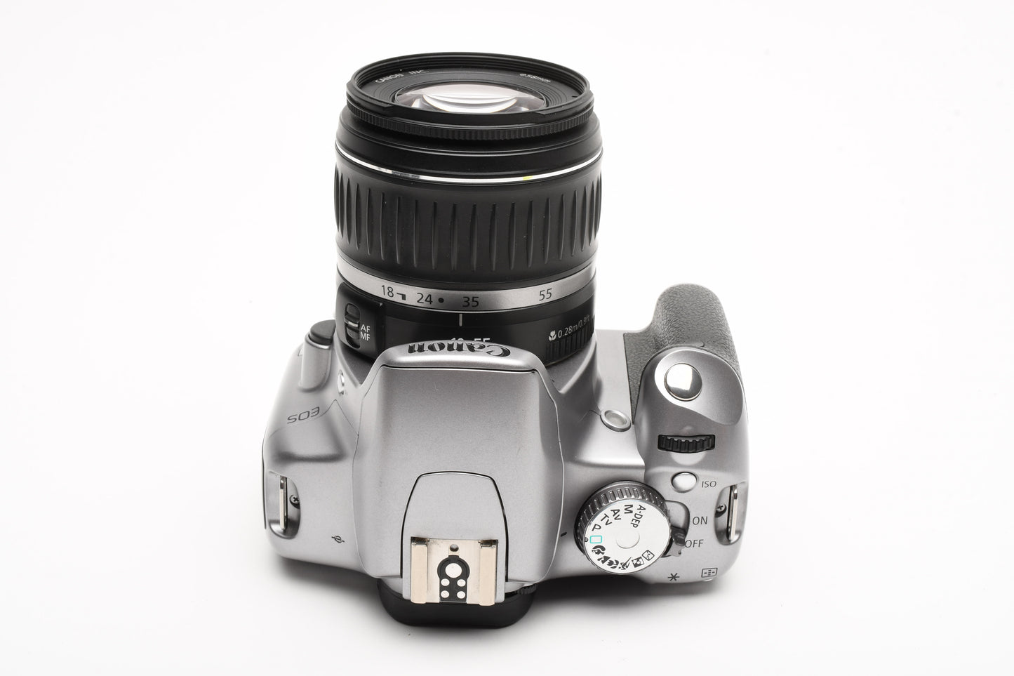 Canon Rebel XSi DSLR w/18-55mm F3.5-5.6 II, batt, charger, UV, Only 11K Acts