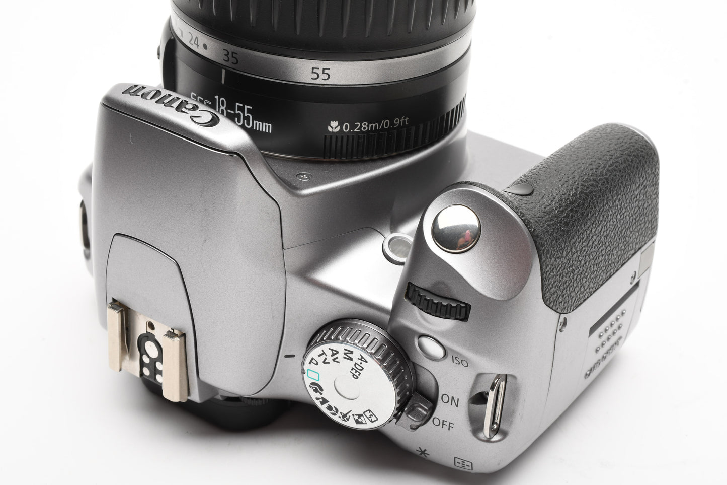 Canon Rebel XSi DSLR w/18-55mm F3.5-5.6 II, batt, charger, UV, Only 11K Acts