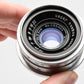 Nippon Kogaku W-Nikkor 3.5cm f2.5 Contax RF Mount +Caps *Read