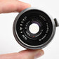 Nippon Kogaku W-Nikkor 3.5cm f2.5 Contax RF Mount +Caps *Read