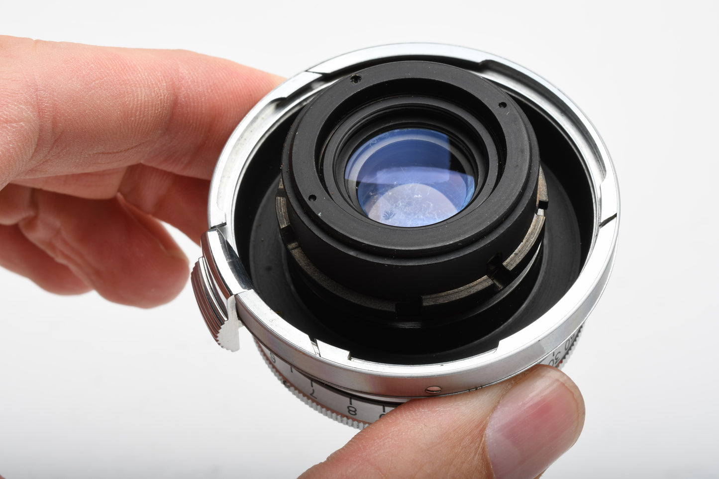 Nippon Kogaku W-Nikkor 3.5cm f2.5 Contax RF Mount +Caps *Read