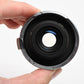 Nippon Kogaku W-Nikkor 3.5cm f2.5 Contax RF Mount +Caps *Read