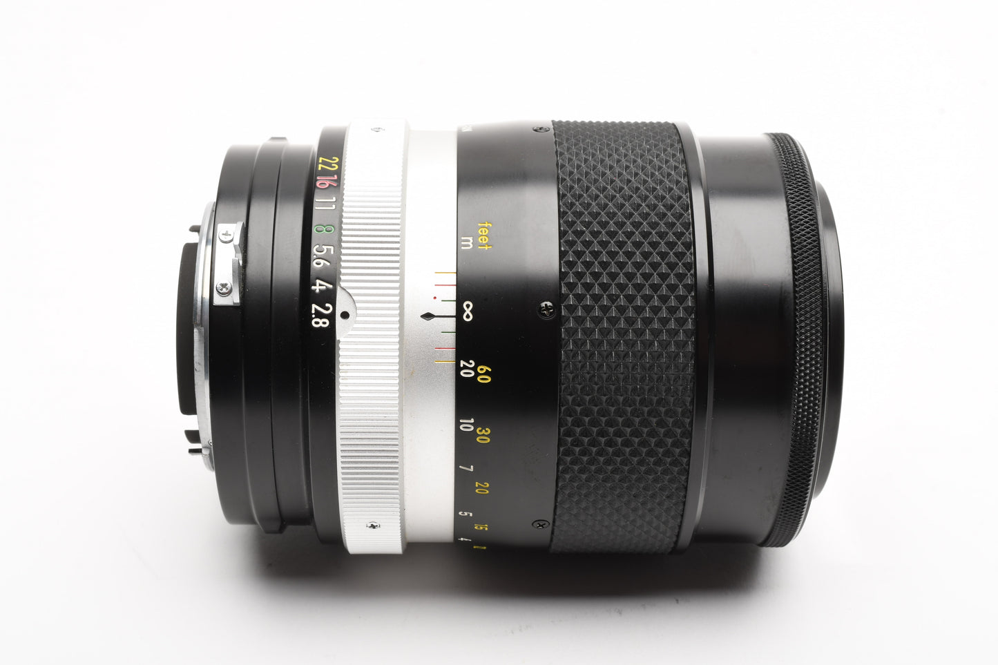 Nikon Nikkor-Q.C 135mm f2.8 Non-AI lens, caps, Mint- + UV