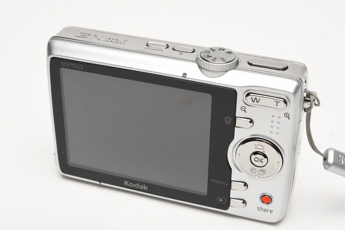 Kodak EasyShare M1063 10.3MP Digital Point&Shoot, Batt+charger+USB