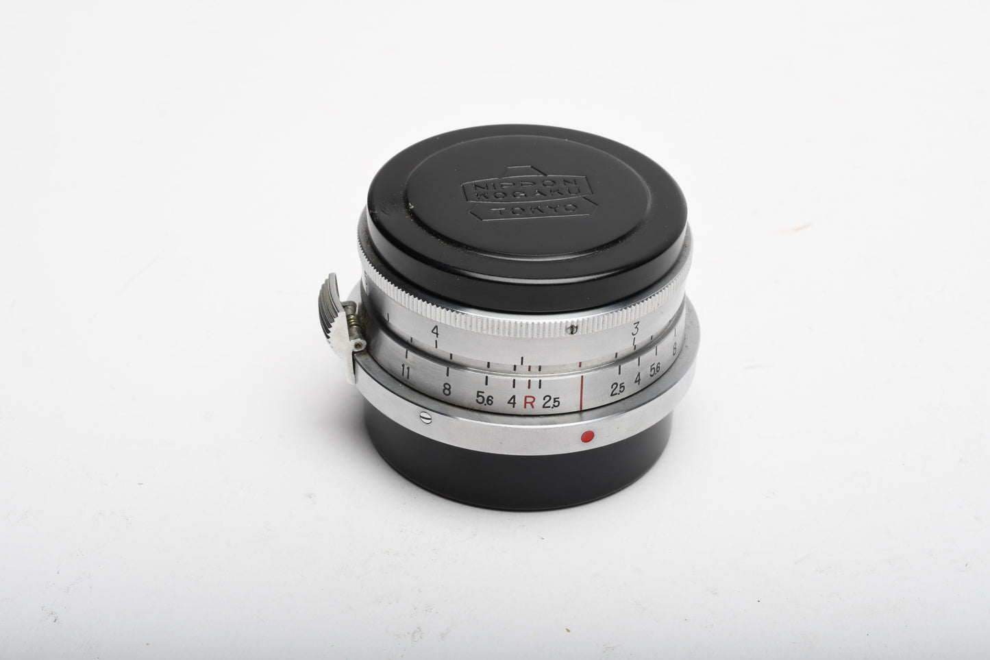 Nippon Kogaku W-Nikkor 3.5cm f2.5 Contax RF Mount +Caps *Read