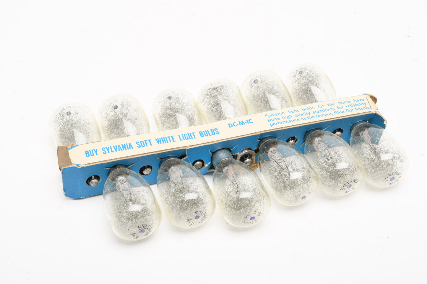 12X Sylvania M3 Flashbulbs (Clear)