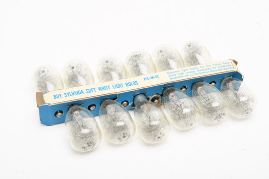 12X Sylvania M3 Flashbulbs (Clear)