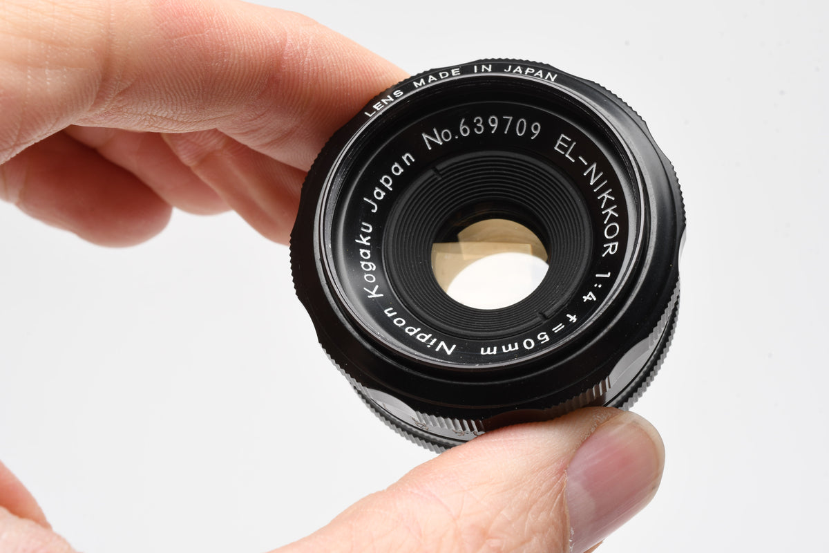 Nikon EL-Nikkor 50mm f4 Enlarging Lens, Case, Nice!
