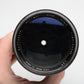 Soligor 80-200mm f3.5 2-touch Telephoto zoom lens for Minolta MD mount, case+caps