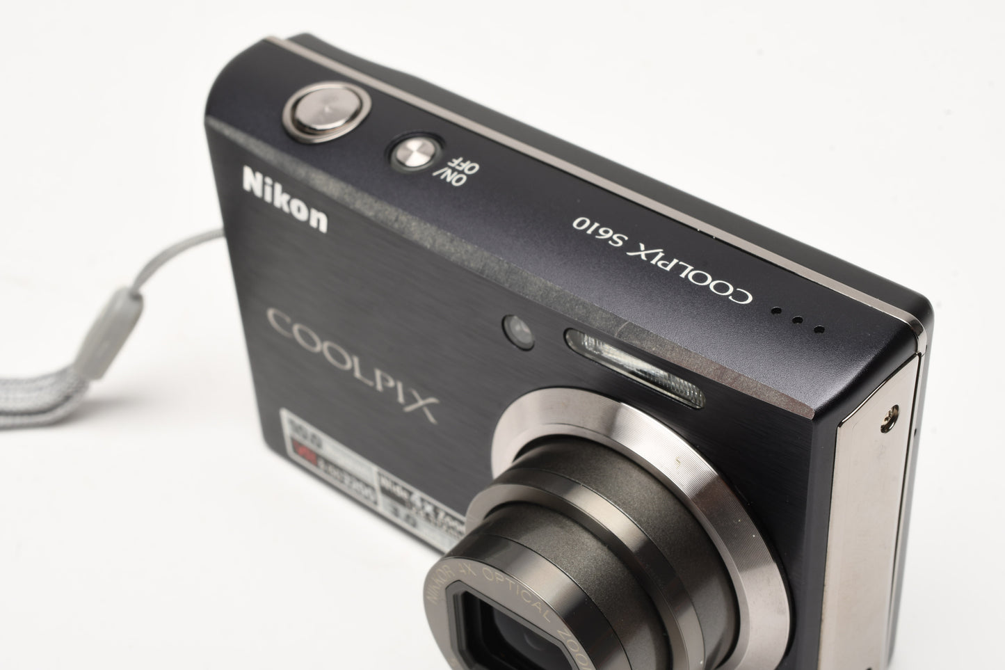 Nikon Coolpix S610 10MP Digital Point&Shoot 16MP (Black)