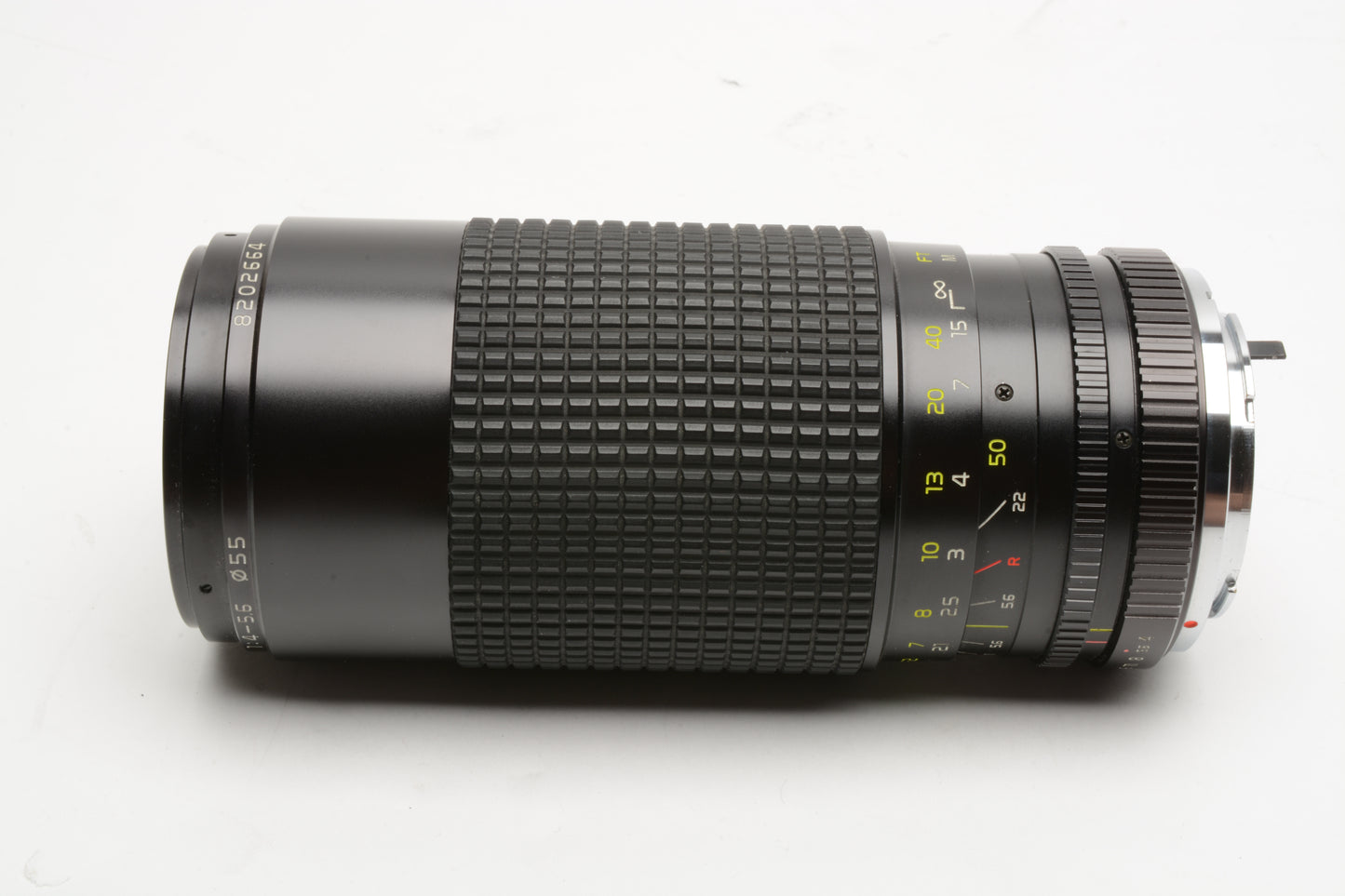 Tokina AT-X 50-250mm f4-5.6 zoom lens w/UV, pouch and caps, Pentax PK Mount