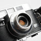 Kodak Automatic 35 camera, case, flash, Display, Vintage