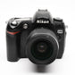 Nikon D70 DSLR w/28-80mm f3.3-5.6G, batt, charger, strap, CF, 32K Acts