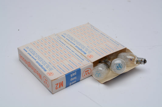 Bundle of 12 Westinghouse M2 Flash bulbs in original box